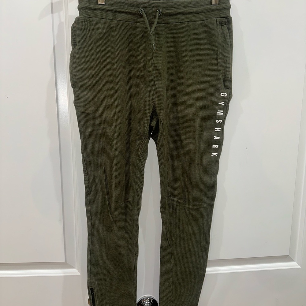 Gymshark Men's Dark Green Joggers